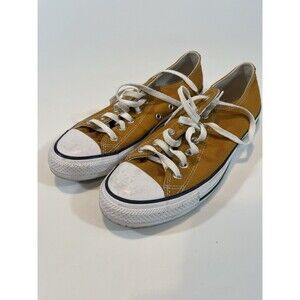 Converse Chuck Taylor All-Star Low Saffron Yellow Men's 7 Women's 9 Style 168578